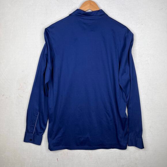 Boss by Hugo Boss men's pullover quarter button collared shirt size XL - Picture 4 of 7